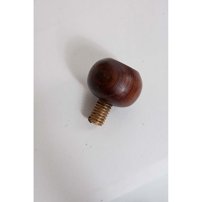 EnSoul Tilt Knob for Music Stands - Brass & Wood, 1.25" x 1"