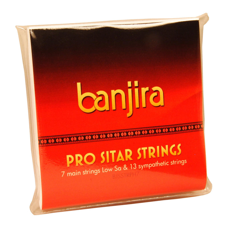 Banjira Sitar String Set, Pro, 7, Heavy