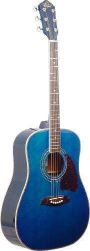 Oscar Schmidt OG2TBL-A-U Acoustic Guitar - Blue