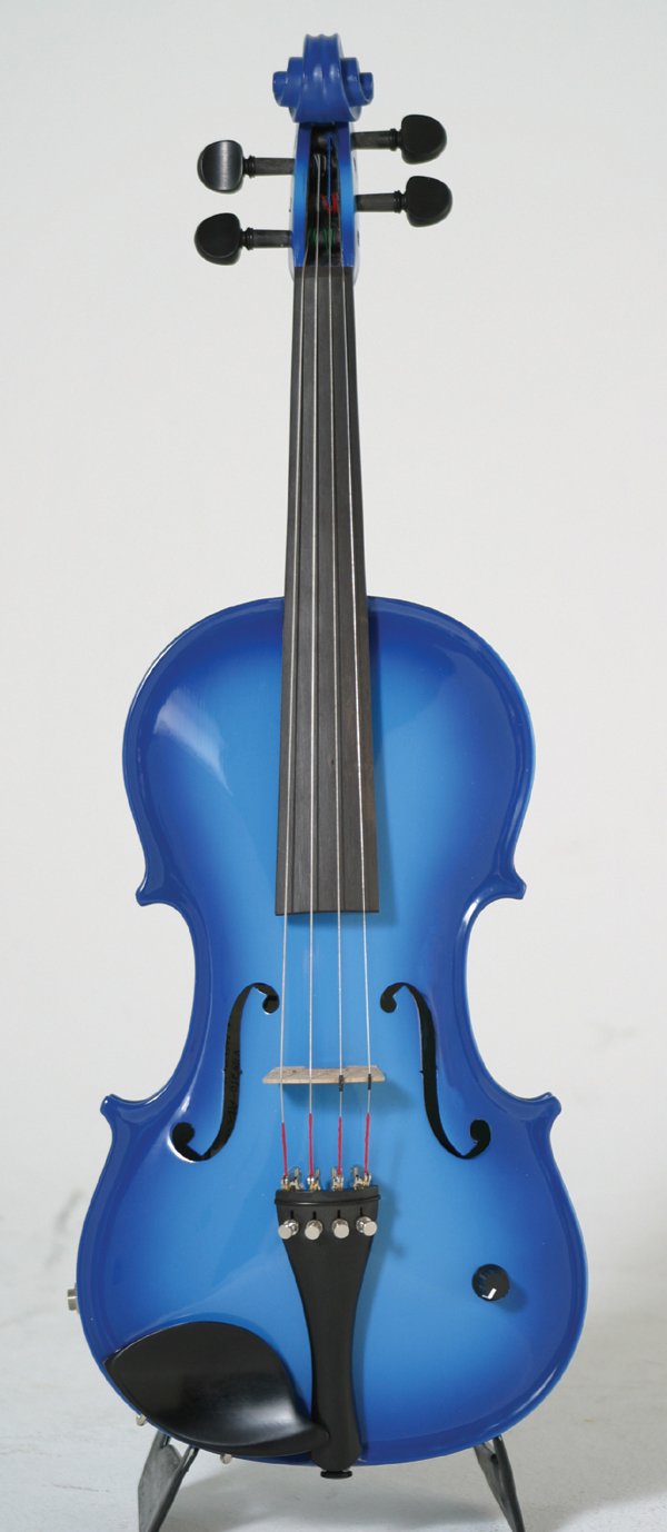 Barcus Berry, 4-String Violin, Blue (BAR-AEVB)