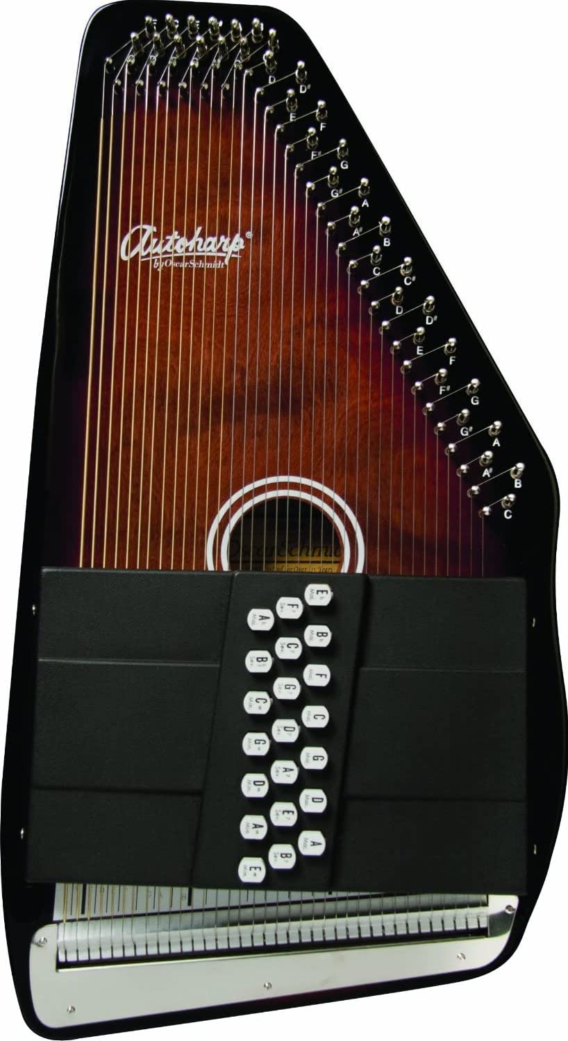 Autoharp by Oscar Schmidt 21 Chord Maple Body Autoharp