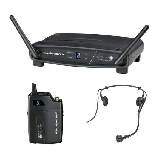 Audio-Technica System 10 ATW-1101/H Wireless Headworn Microphone System