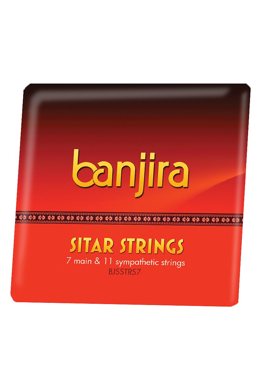 Banjira Sitar String Set, Std, 7, Light