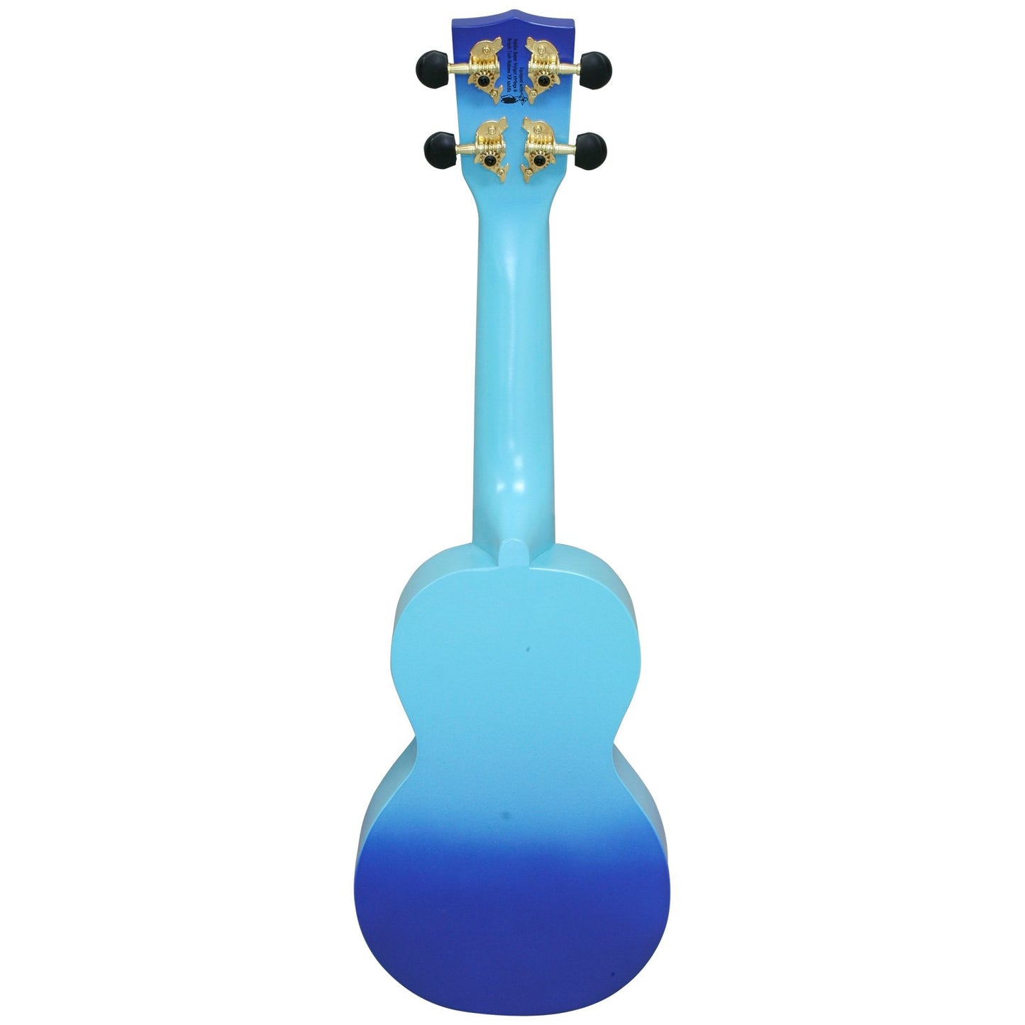 Mahalo Ukuleles Mahalo Designer Series Ukulele, Right Handed, Blue Burst, Soprano (MD1HA bub)