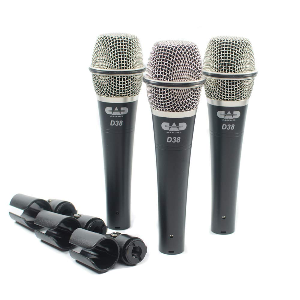 CAD Audio D38X3 MICROPHONE PACK, 3 Pack