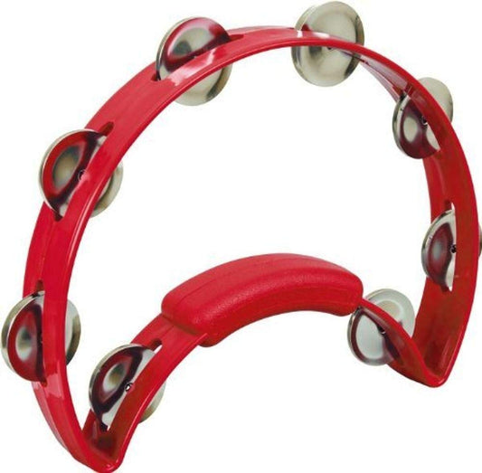 RhythmTech RT1230 Solo Tambourine, Red