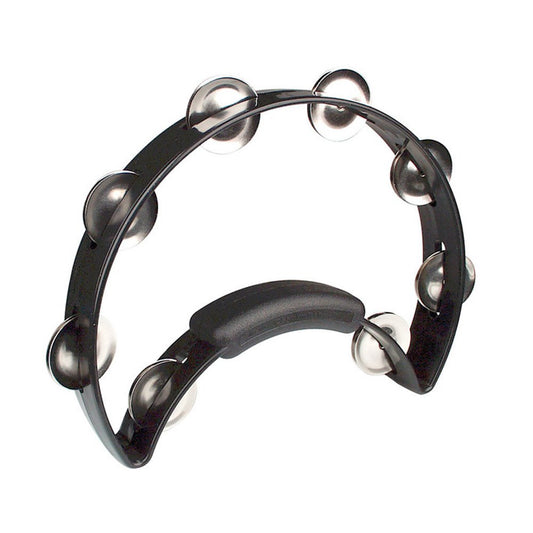 RhythmTech Tambourine, Black, inch (RT1210)