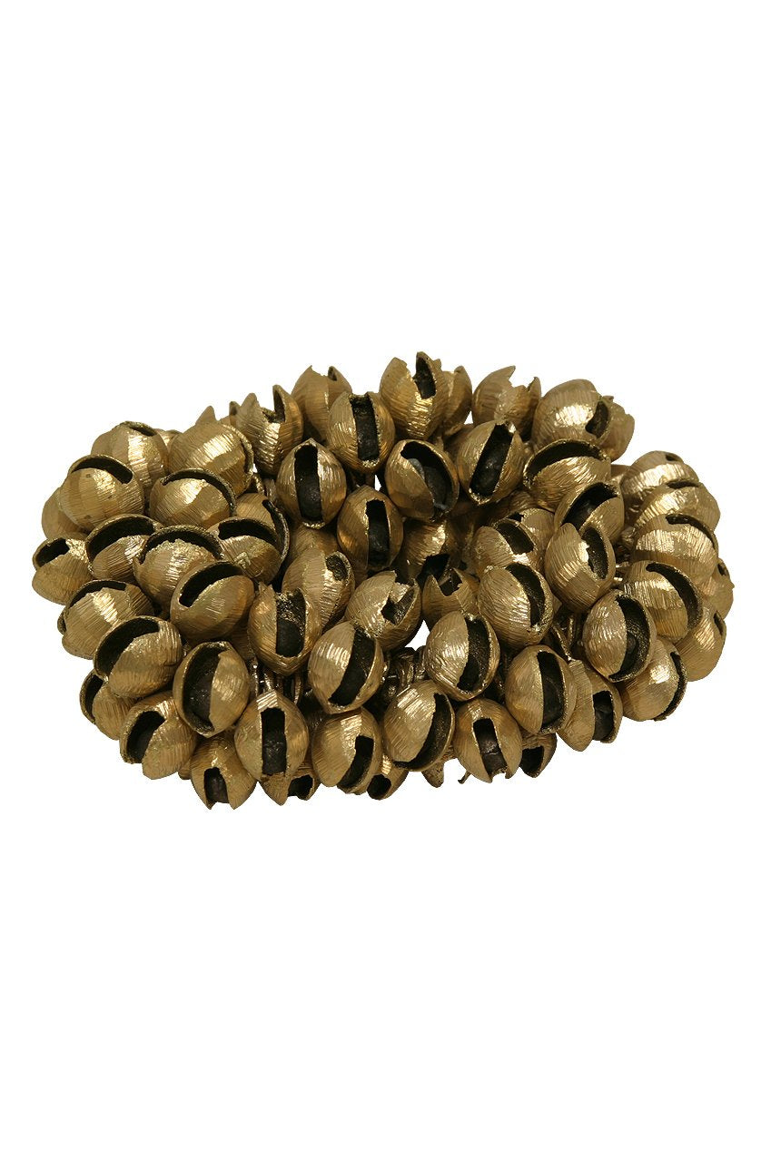 Clam Bells, Brass, Plain, 100 Count