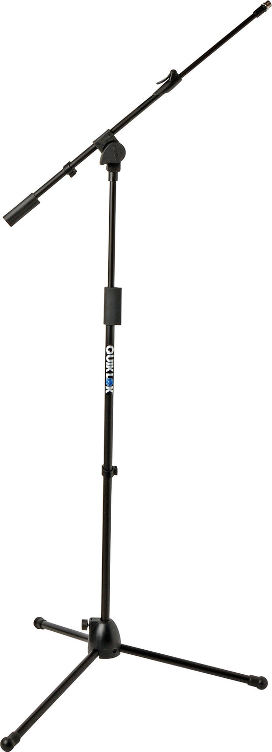 QUIK LOK Tripod Mic Stand with Telescopic Boom (A304BKAM)