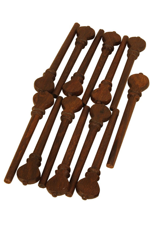 Descant Lute Rosewood Peg Set