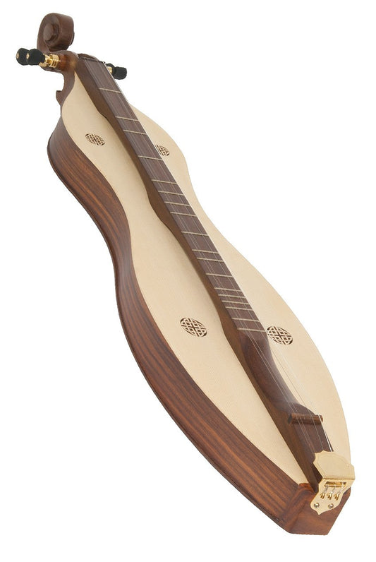 Roosebeck Emma Mountain Dulcimer 4-String Vaulted Fretboard Spruce Knotwork