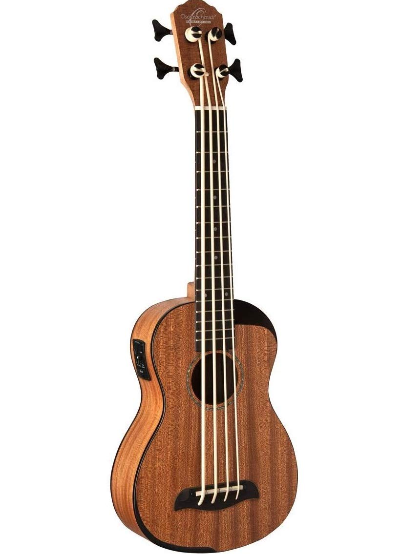 Oscar Schmidt 4 String Bass Guitar, Right (OUB200K-A)