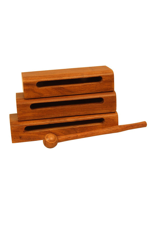 Wooden Blocks, Set of 3, W Beater