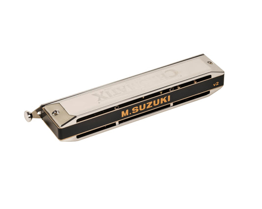 Suzuki SCX-64C Chromatix Series Harmonica Key of C, 64 Reeds, 16 Holes