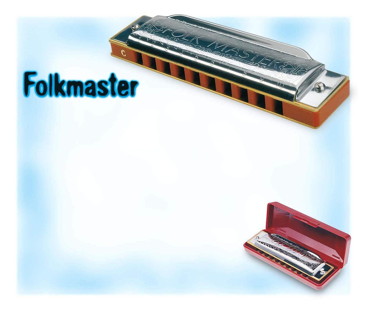 Other Harmonica, Silver (Suzuki-Folkmaster-F#)