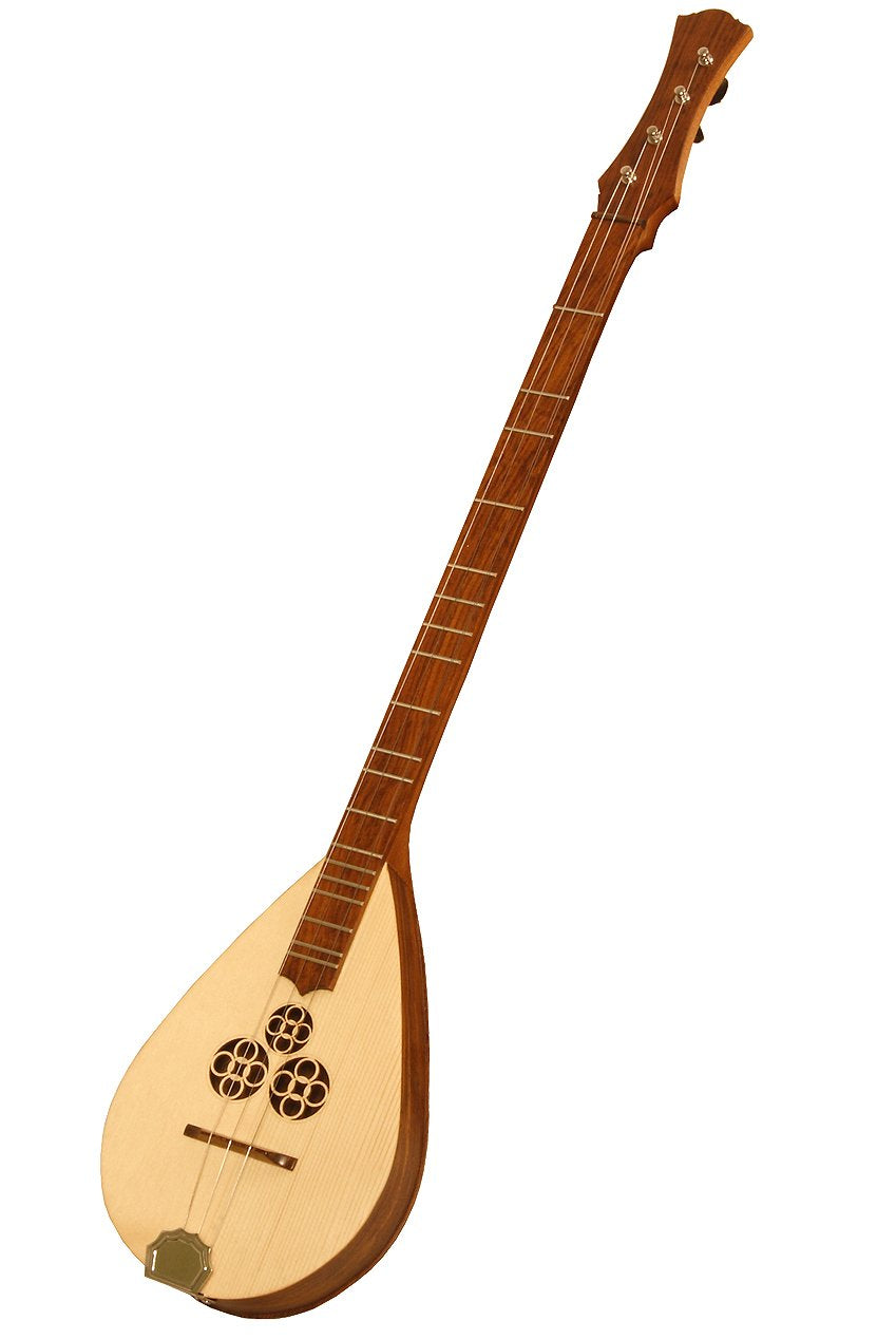 Roosebeck DMWR Wildwood Dulcimer, Rosewood, 3 Round Openings and Flat Pegbox