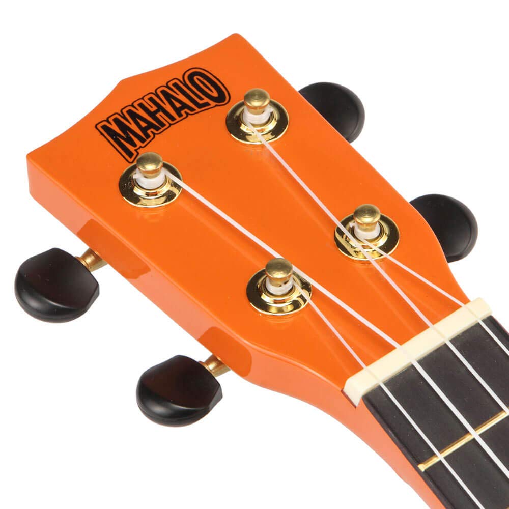 Mahalo Ukuleles MR1OR Rainbow Series Soprano Ukulele