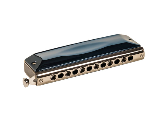 Other Gregoire Maret Harmonica, Dark Blue on Brass (G-48-C)