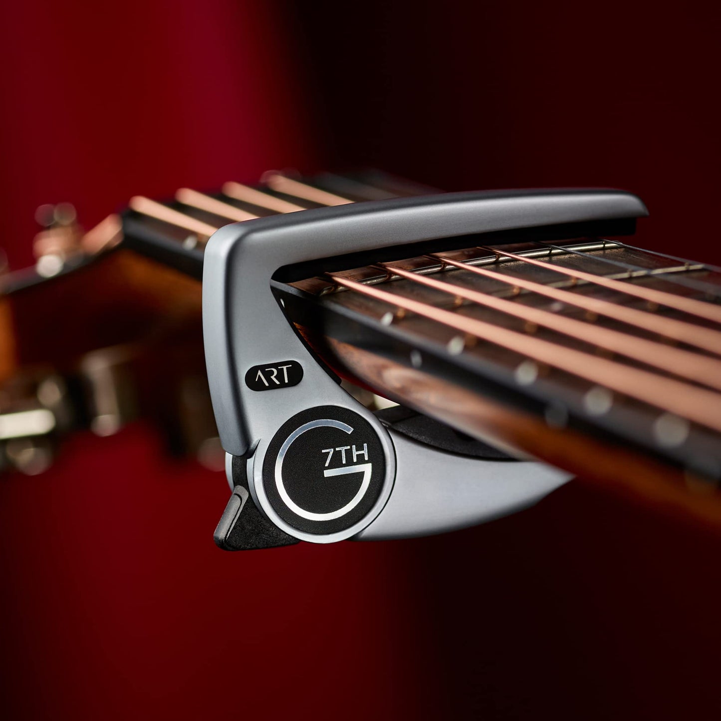 G7th Performance 3 Guitar Capo with A.R.T. (Steel String Silver) C81010