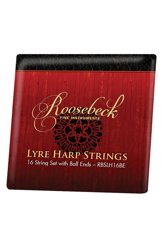 Roosebeck Lyre Harp 16-String Set - Ball End