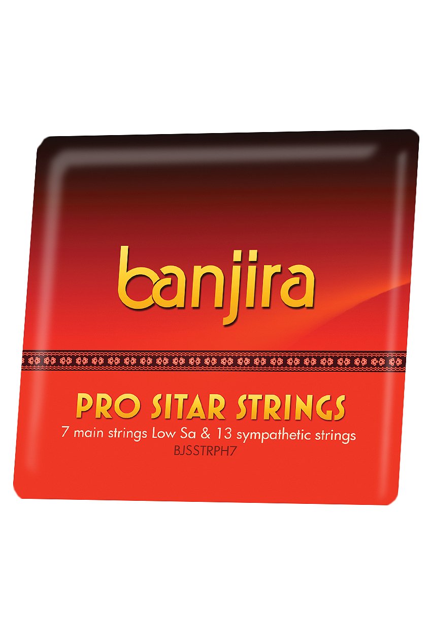 Banjira Sitar String Set, Pro, 7, Heavy