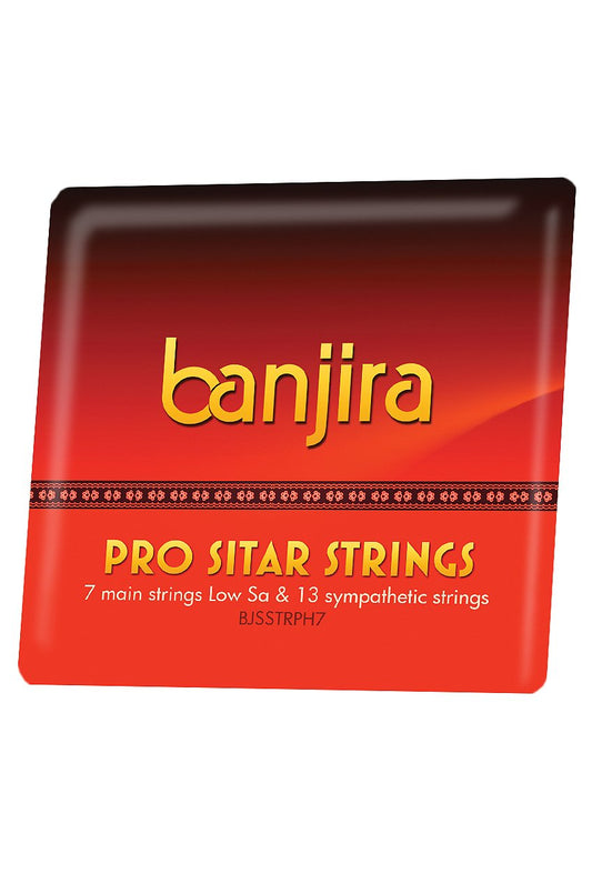 Banjira Sitar String Set, Pro, 7, Heavy