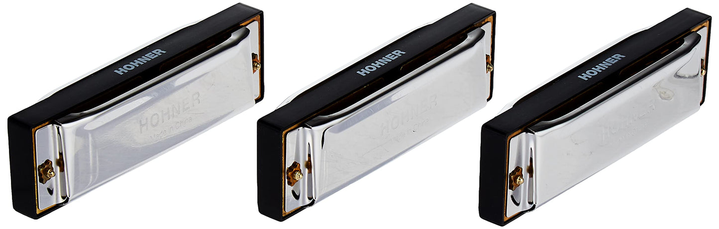 HOHNER Harmonica, Stainless steel (3P1501BX)