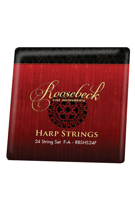 Roosebeck Harp String Set, 24, F - A