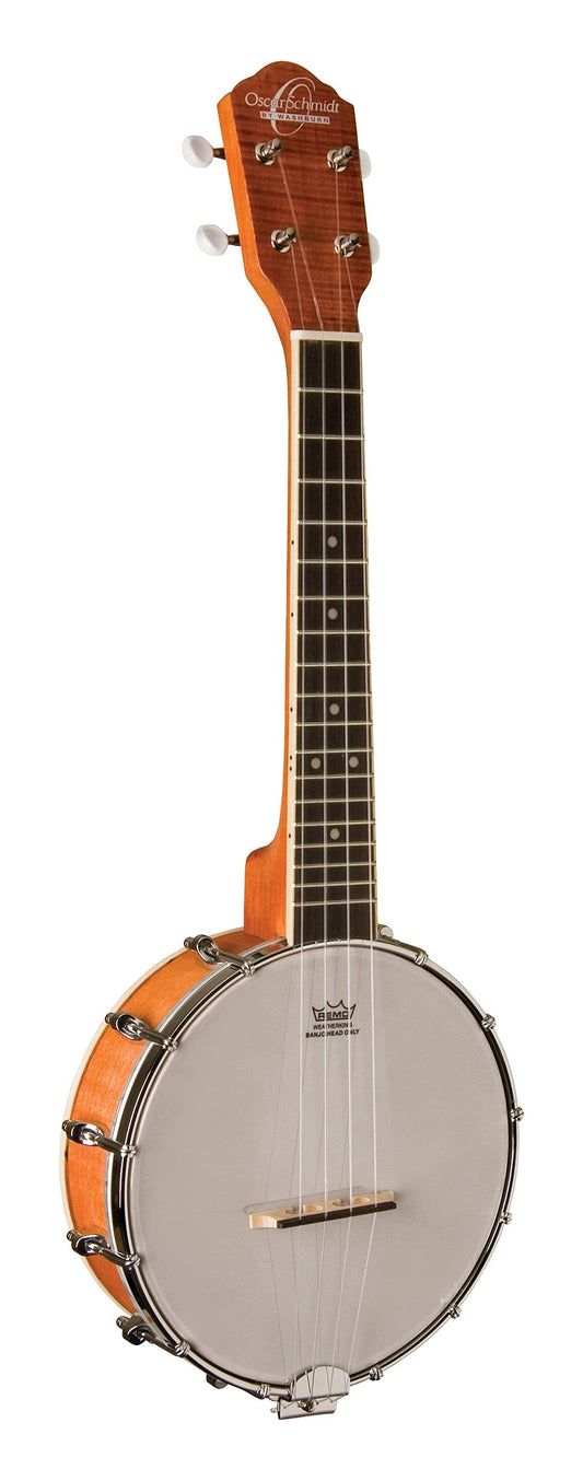 Oscar Schmidt, 4-String Banjo, Natural (OUB1-A-U)