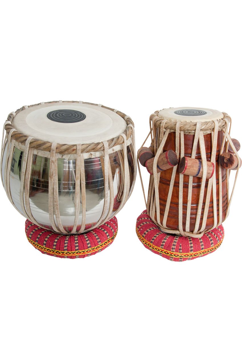 banjira Pro Tabla Set Stainless Steel Bayan and 5.50" Dayan