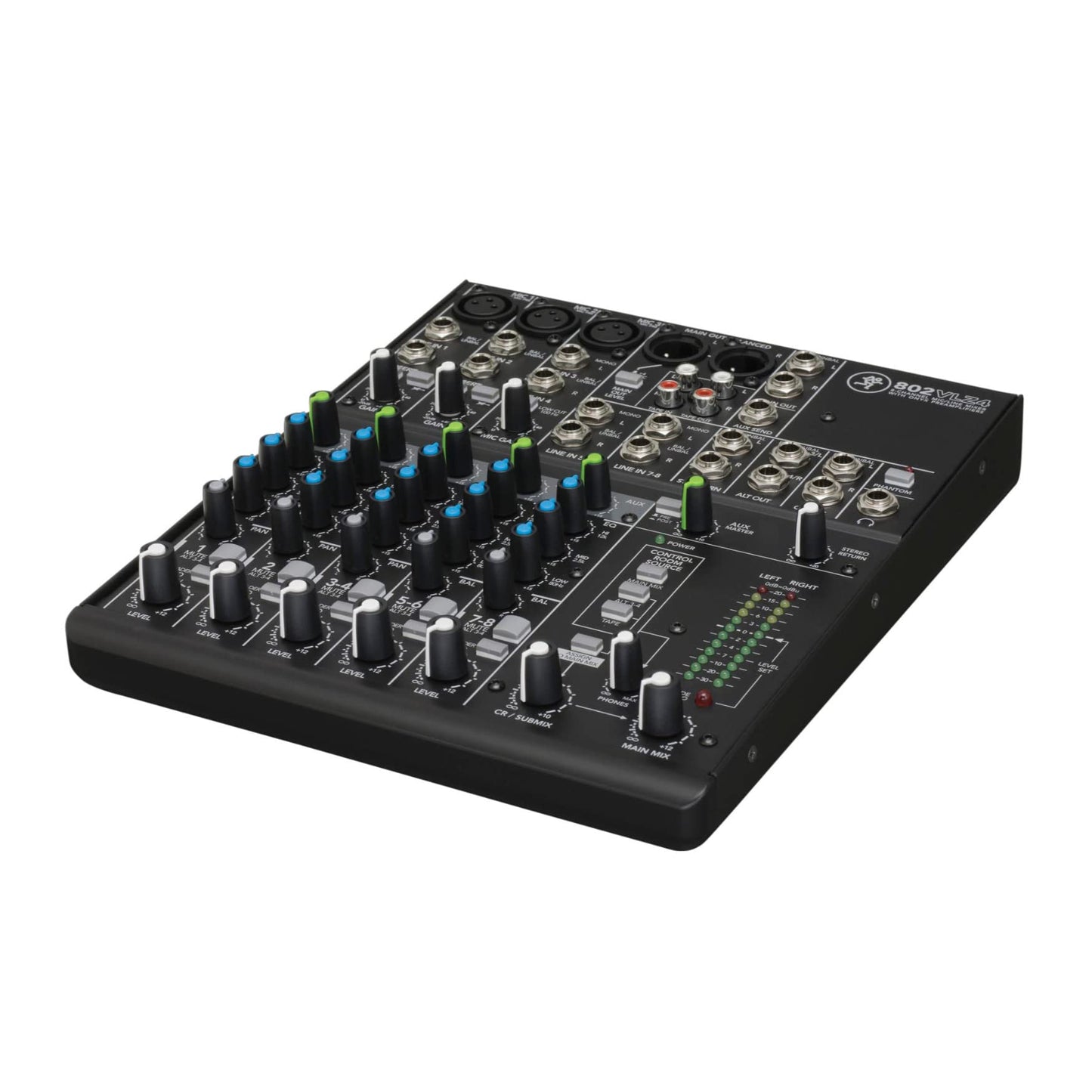 Mackie 802VLZ4, 8-channel Ultra Compact Mixer with High Quality Onyx Preamps