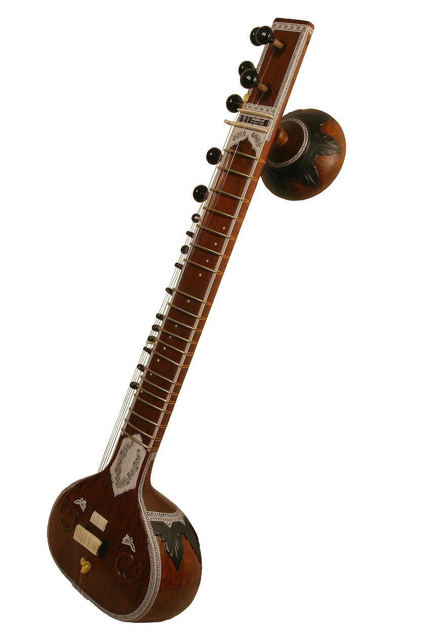 Banjira Standard Sitar w/ Padded Gig Bag - Dark