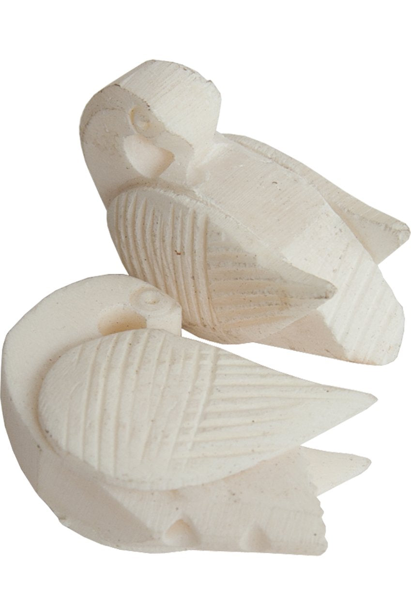 Swan, Bone, 2 Pack