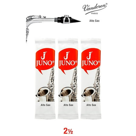 Vandoren JUNO Alto Sax  3 Reed Card 2.5