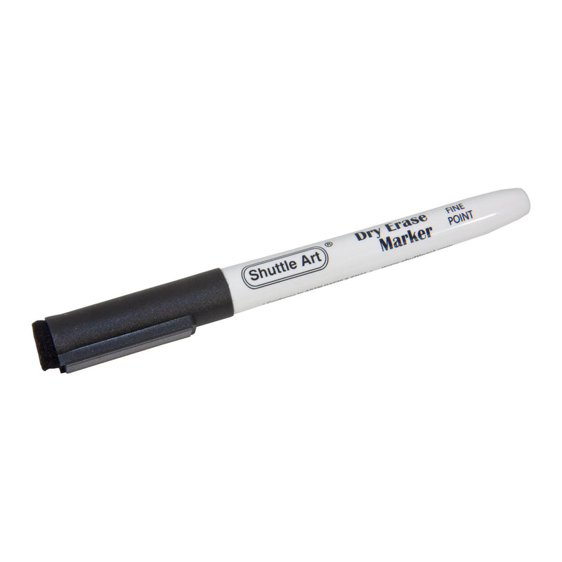 White Liquid Chalk Dry Erase Marker - Black