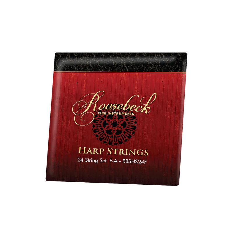 Roosebeck Harp String Set, 24, F - A