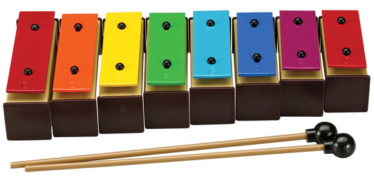 Musical Instrument Corporation TB-3 8-Note Color Coded Tone Bell Set