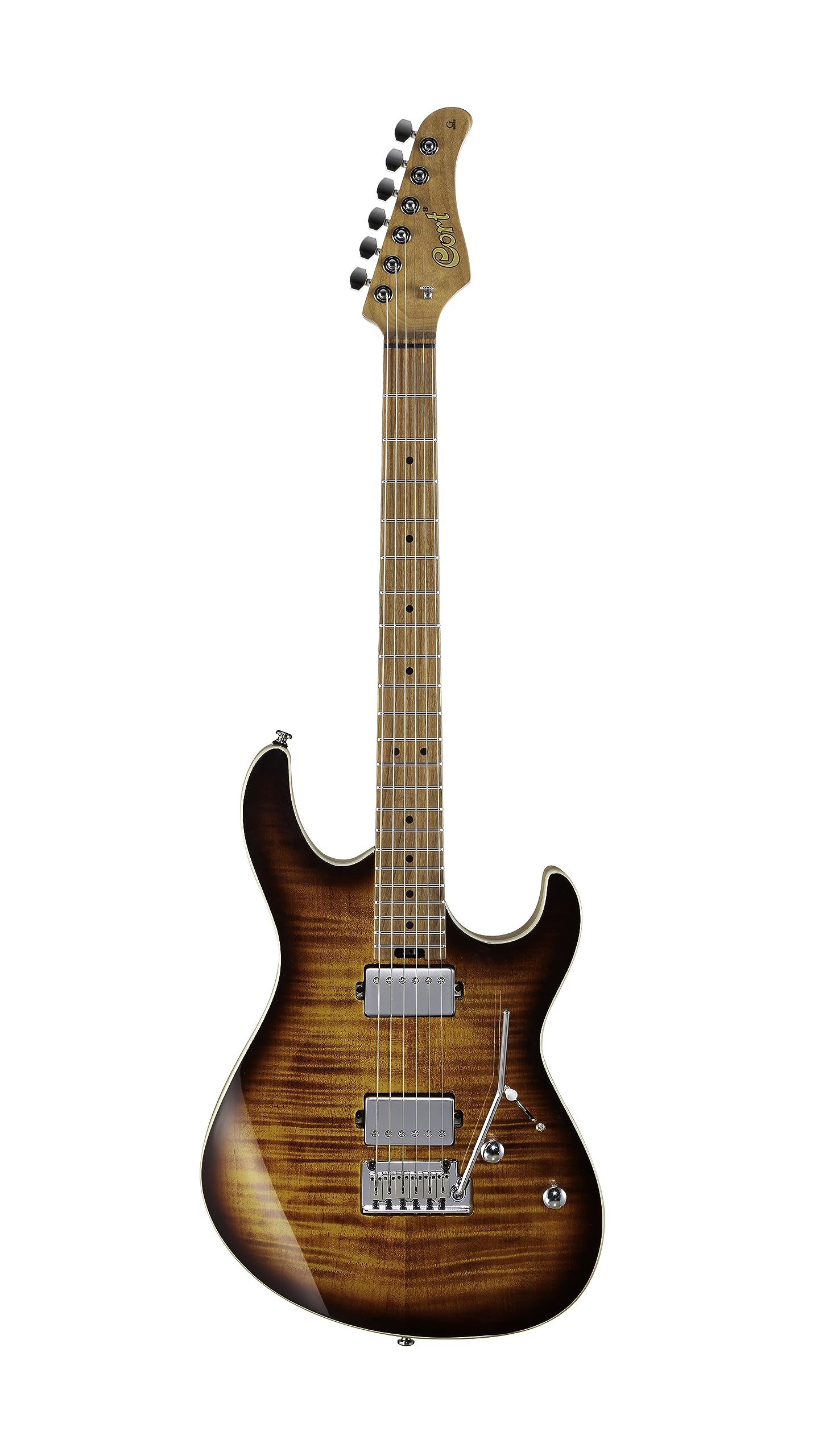 Cort 6 String Solid-Body Electric Guitar, Right, Antique Violin Burst (G290FATIIAVB)