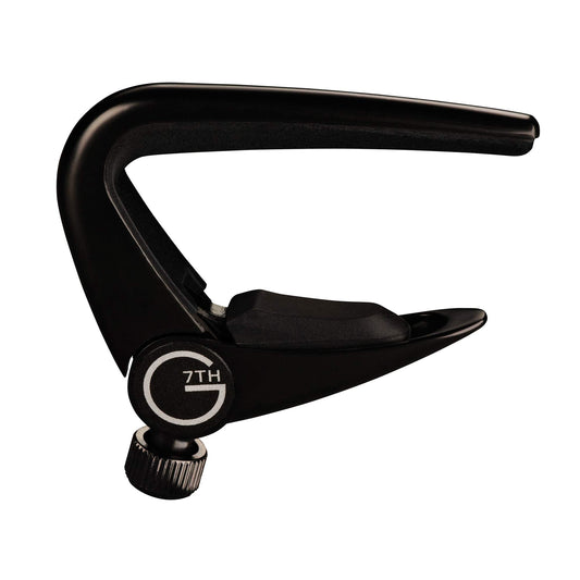 G7th Newport Series Guitar Capo (C31020), 6 String, Black