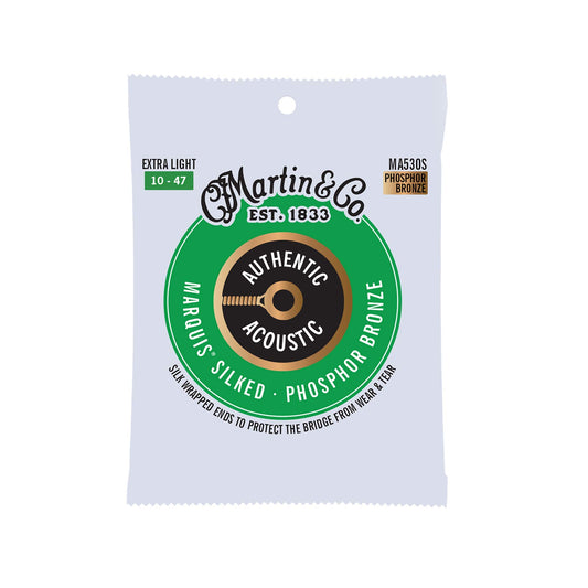 Martin Authentic Acoustic Guitar Strings - Marquis Silked