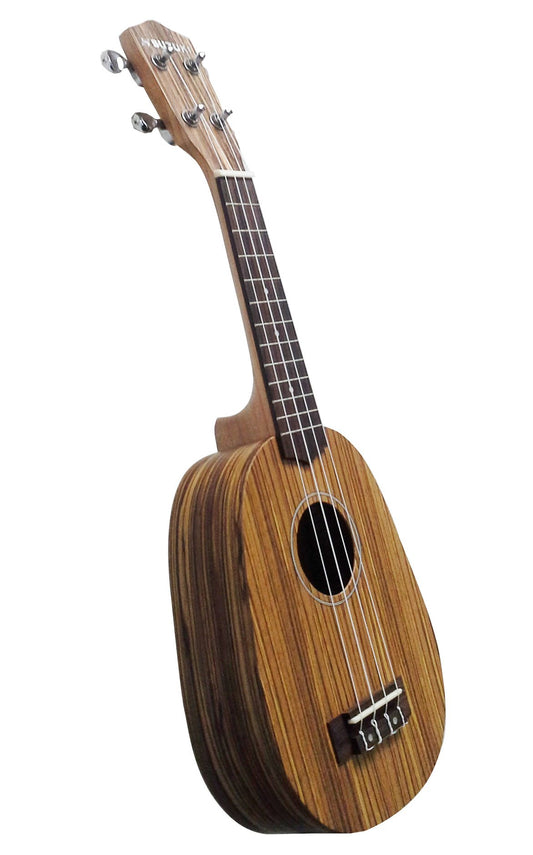 Suzuki Musical Instrument Corporation UKS-PA-ZB 23-Inch Ukulele, Zebra Wood