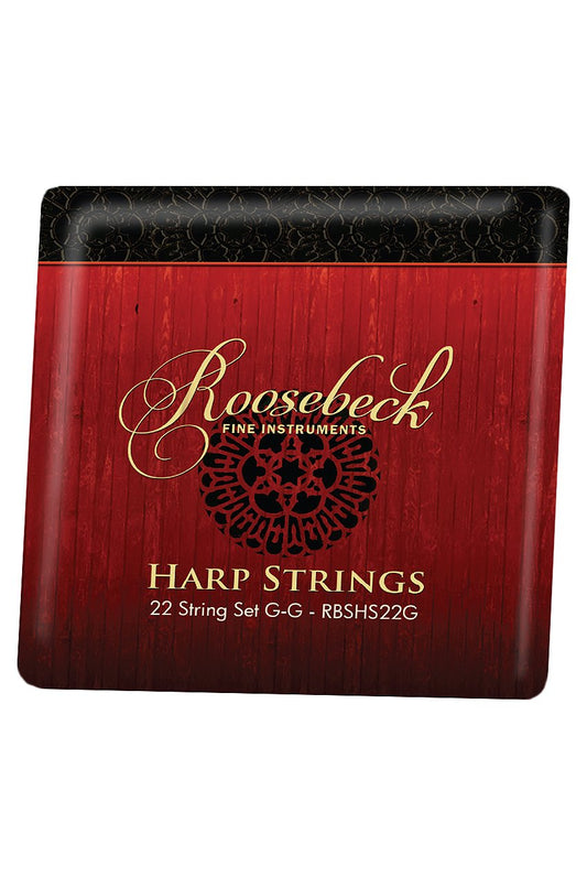 Roosebeck Harp String Set, 22, G - G