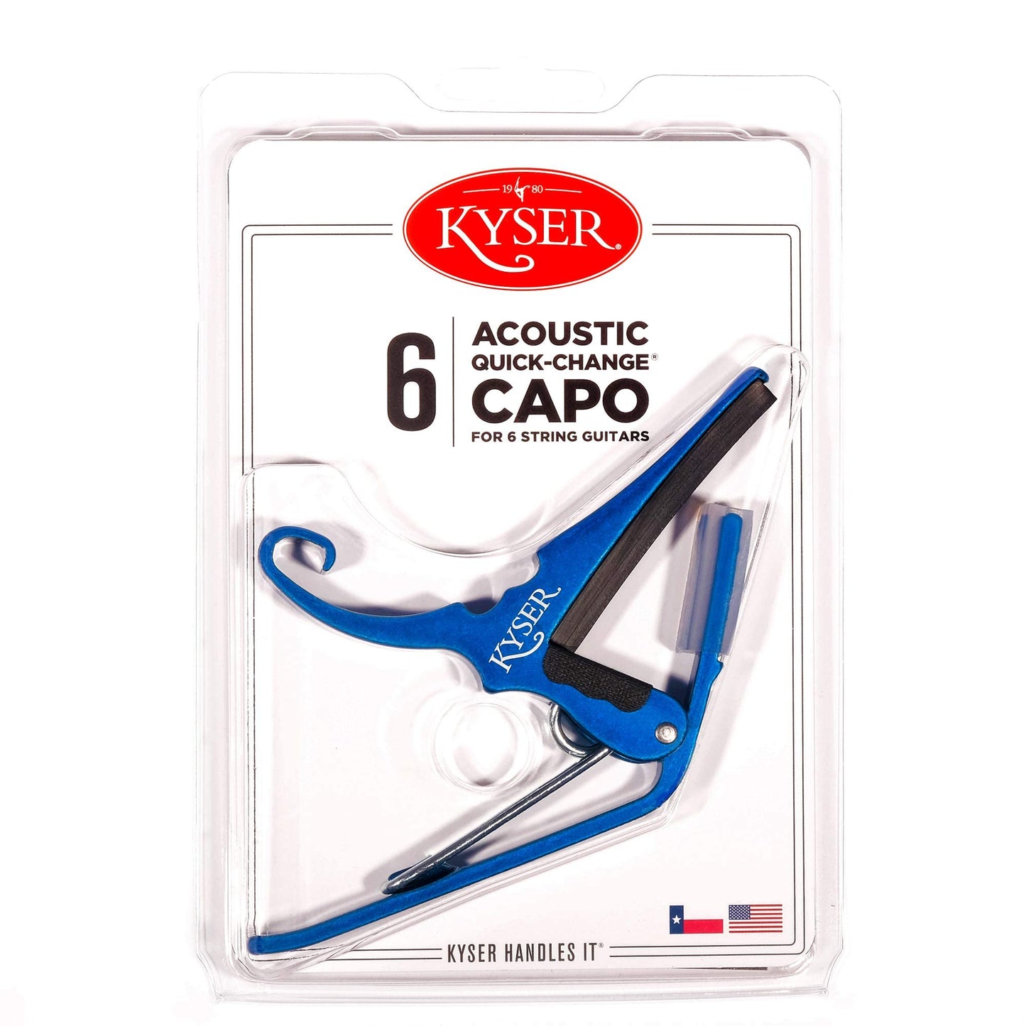 KG6U Kyser Quick Change Capo Blue