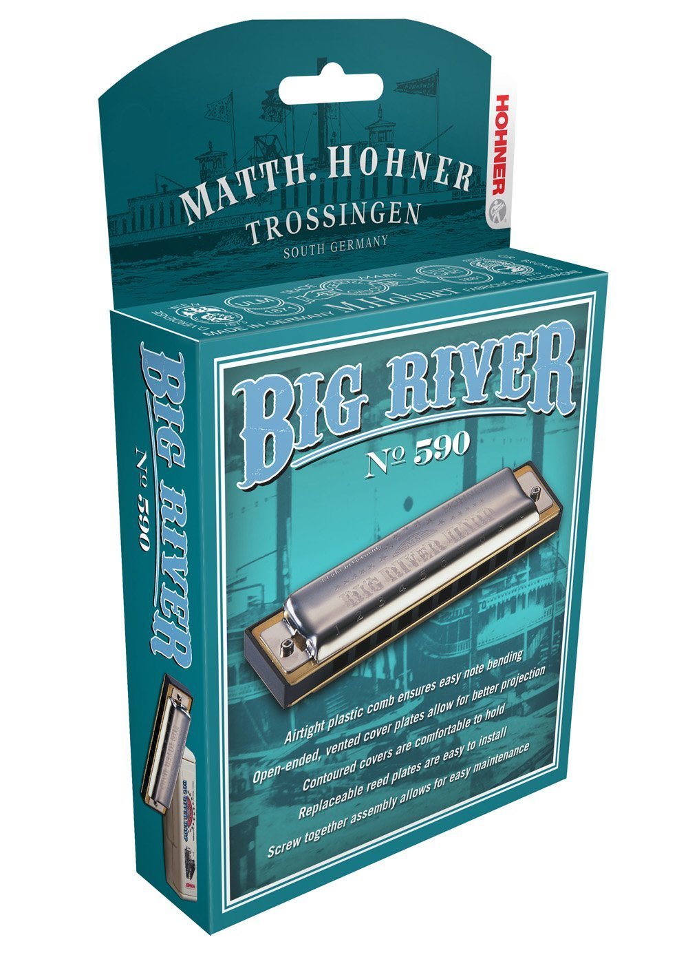 Hohner Harmonica, 10 (590BX-A)