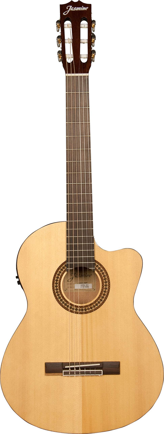 Jasmine JC25CE-NAT J-Series Classical Guitar, Natural