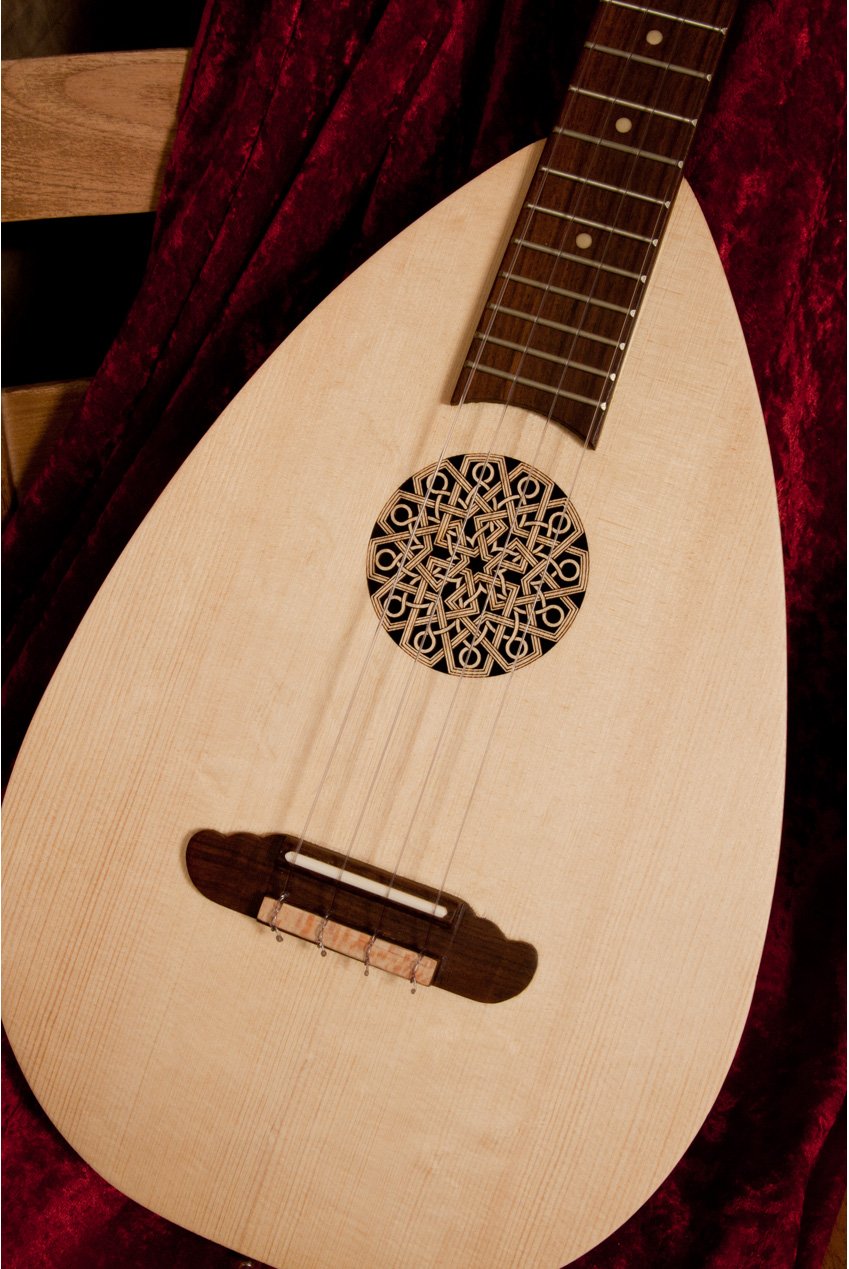 Baroq-ulele T Baritone, Rosewood, Tuners