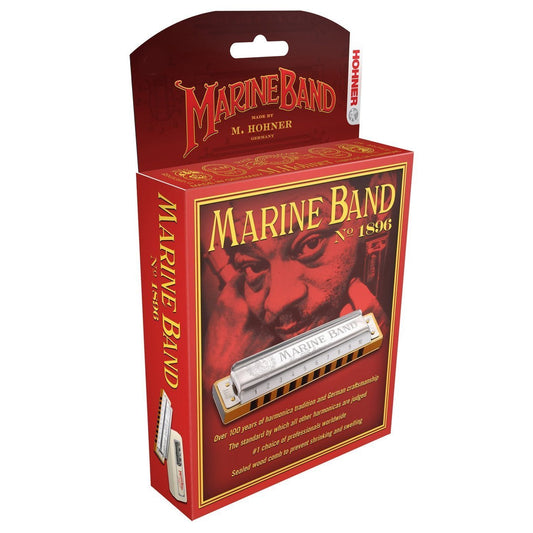 Hohner Marine Band Harmonica, Key of Bb