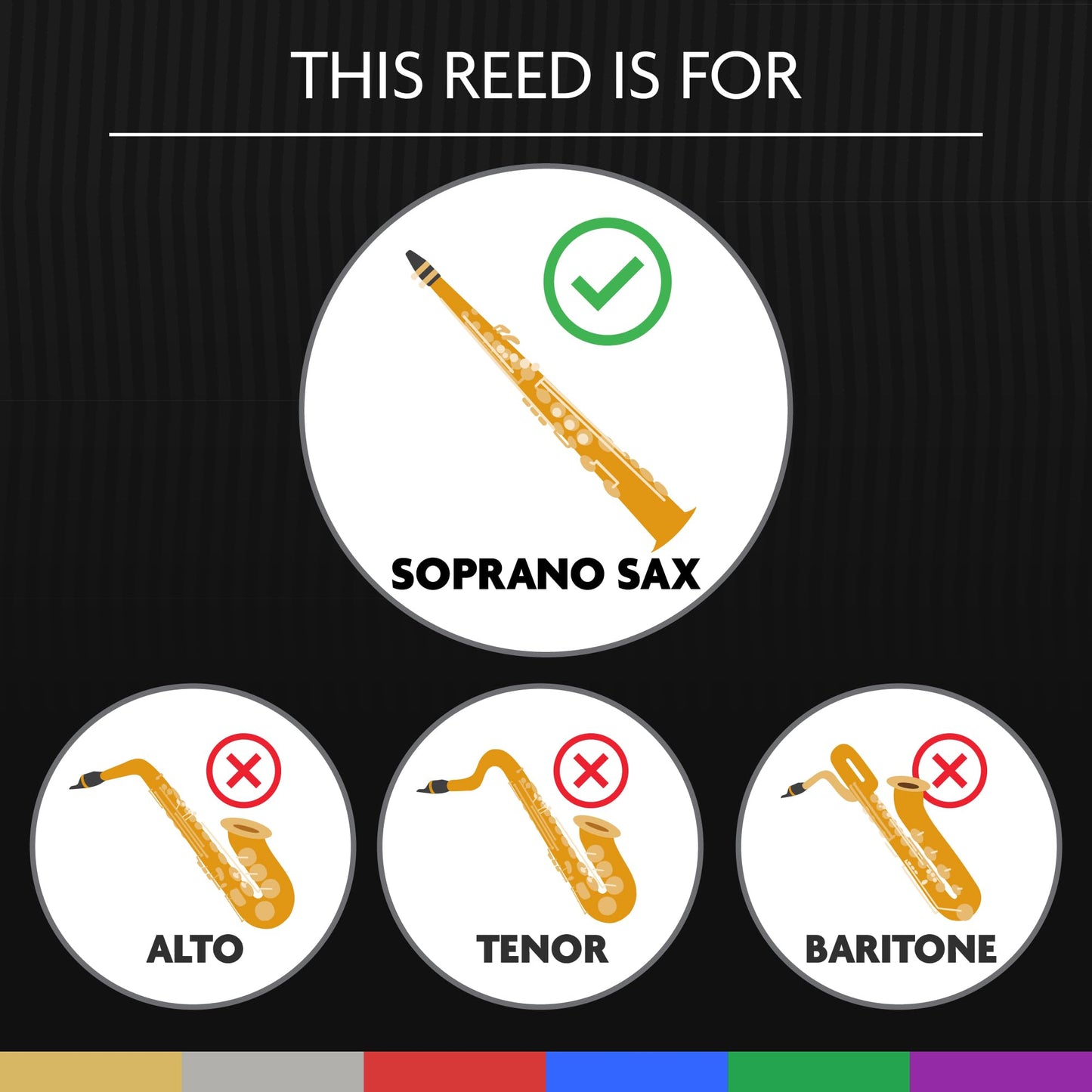 Légère Reeds - Soprano Saxophone Reed, Signature, Strength 2.00 (SSG200) - Premium Synthetic Woodwind Reed