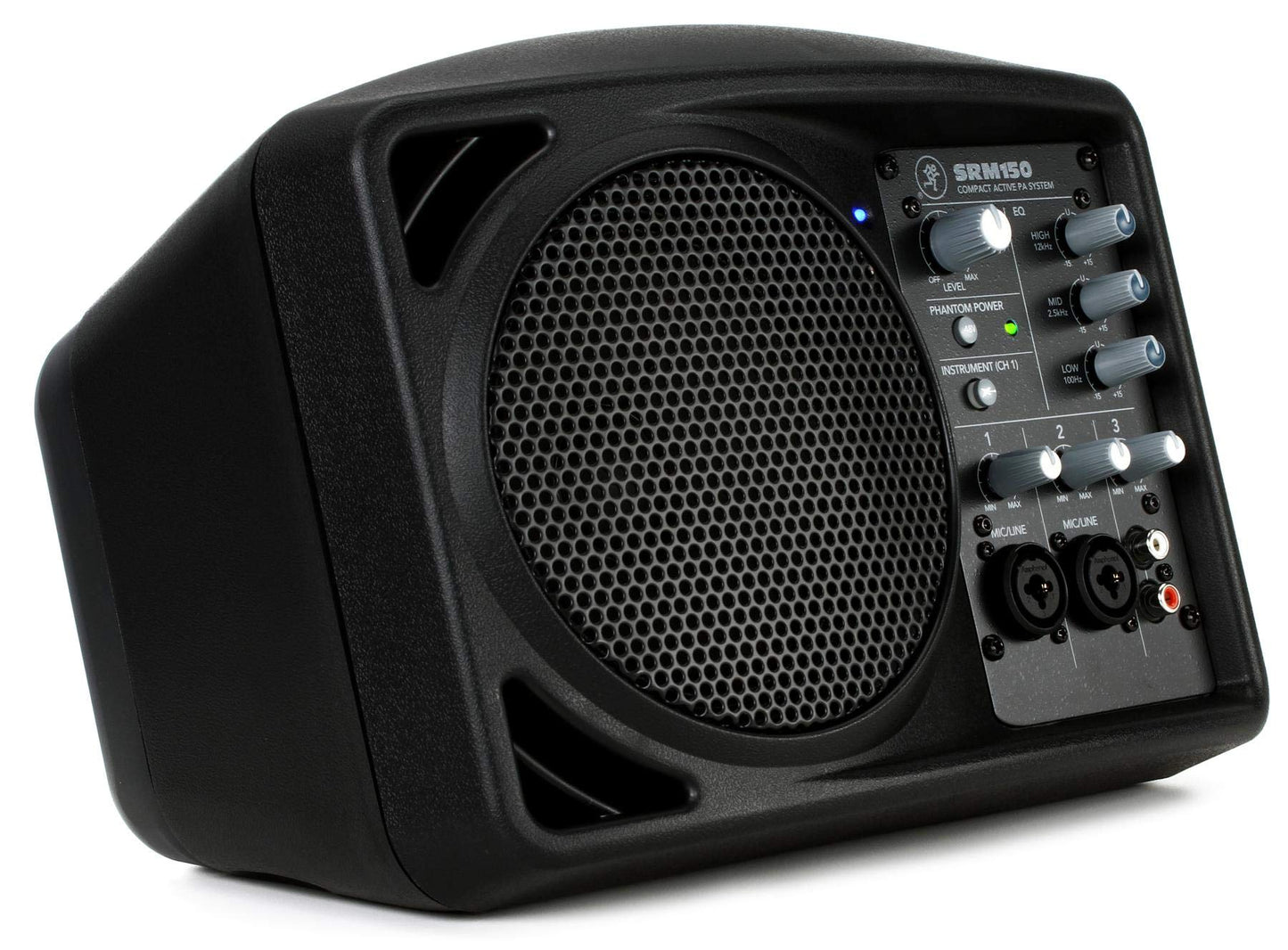 Mackie SRM150 5.25-Inch Compact Active PA System, Black