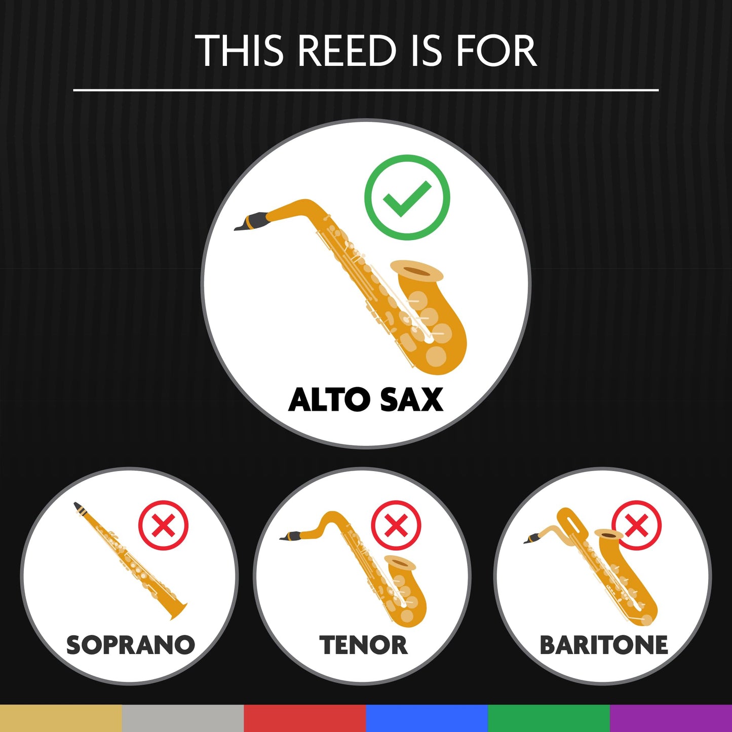 Légère Reeds - Alto Saxophone Reed, Classic, Strength 2.50 (AS2.50) - Premium Synthetic Woodwind Reed